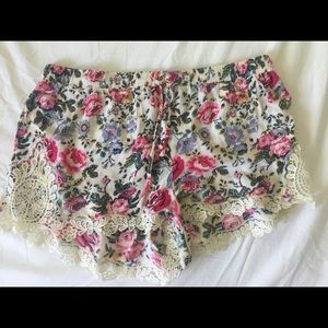Flower shorts from H&M